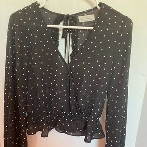 Urban Outfitters Polka Dot Blouse size M